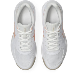 Женские теннисные кроссовки Asics Gel-Dedicate 9 - white/cantaloupe
