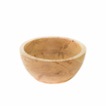 Деревянная тарелка-салатница Art of Siberia из древесины сибирского кедра 22см. T40