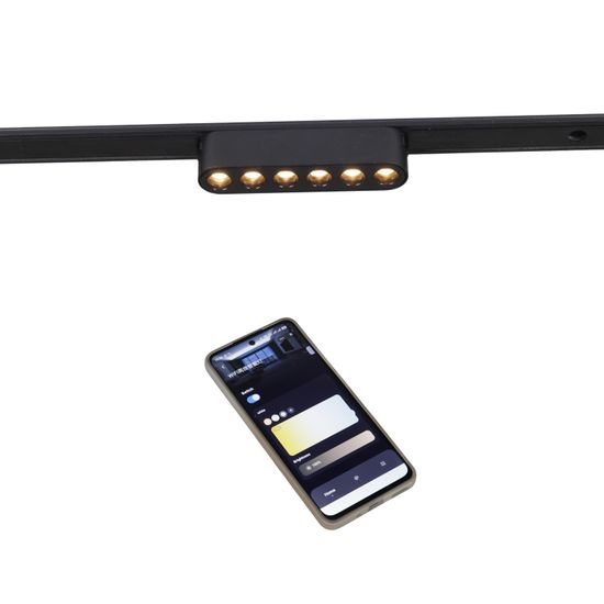 13002-9.3-001UR magnetic LED6W BK CCT+SMART