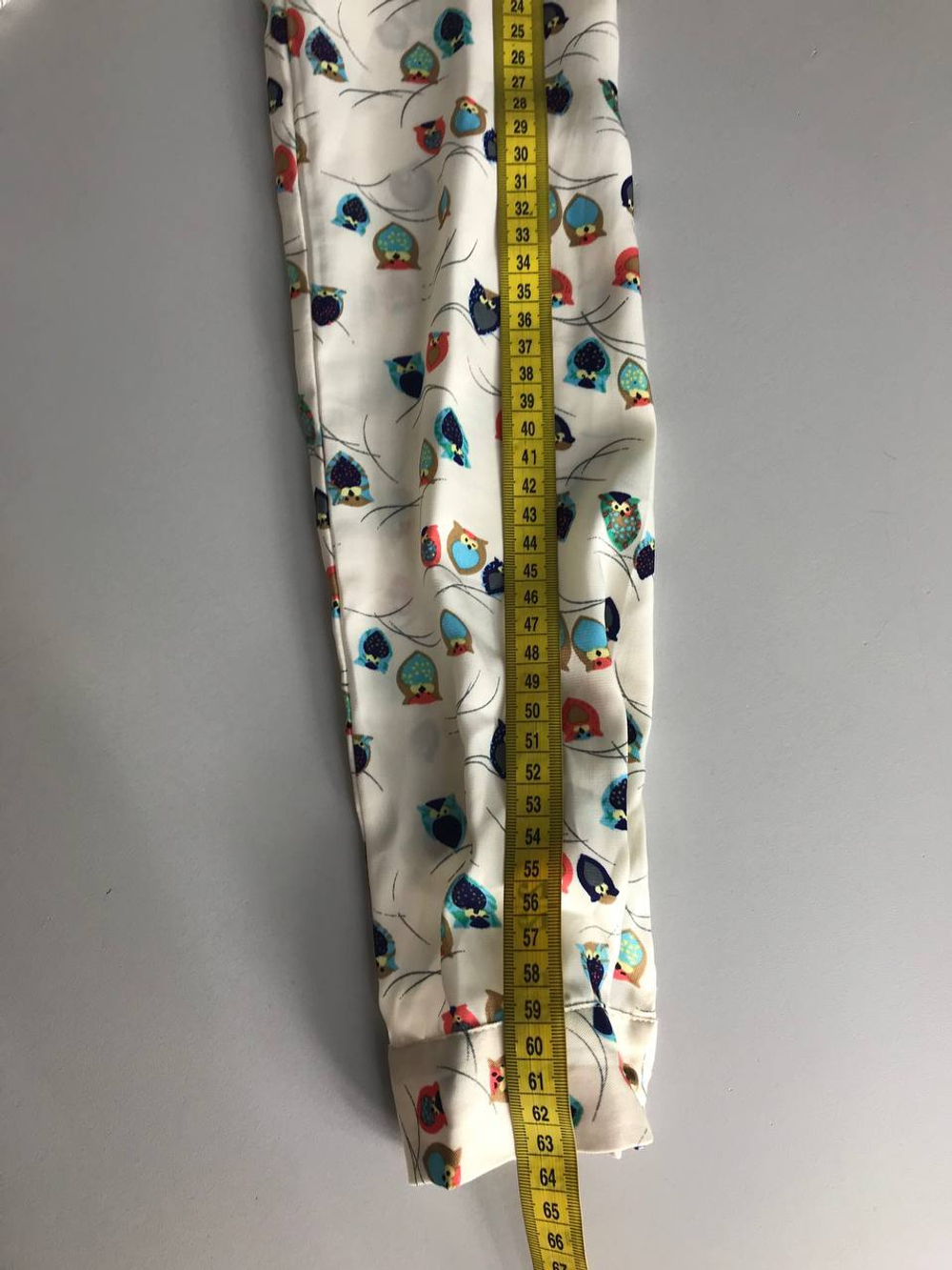 Блузка Kira Plastinina с милым принтом, маркировка XS, визуально на 42 размер