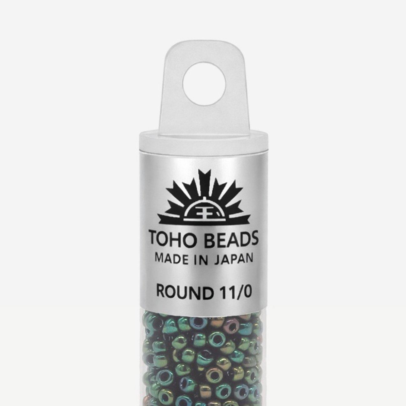 Японский бисер TOHO Round 11/0 (№507), металлизированный, непрозрачный глянцевый