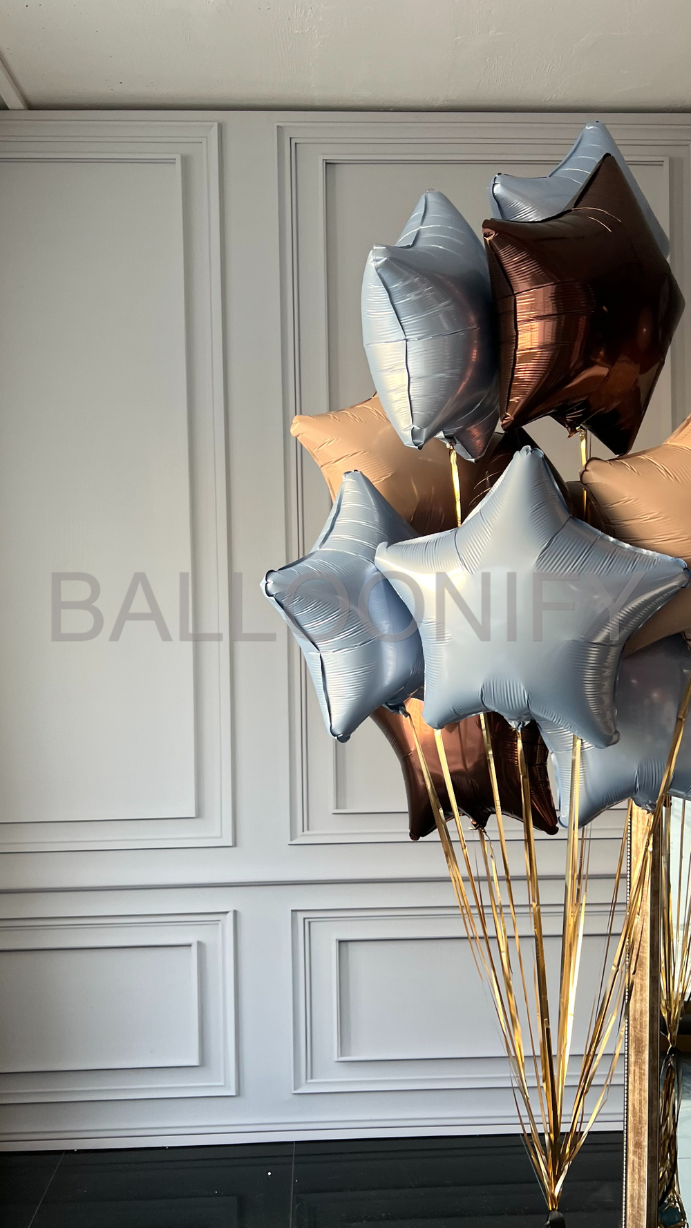 Связка шаров "Звёздный градиент"