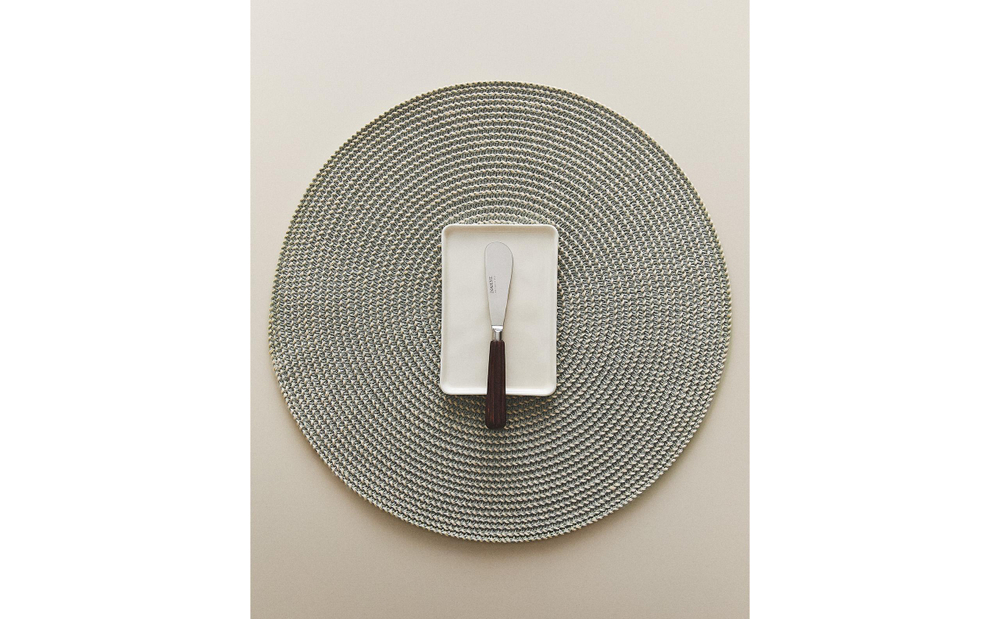 Zara Home сервировочная салфетка из полиэстера, диаметр 38 см (комплект 2 шт.)