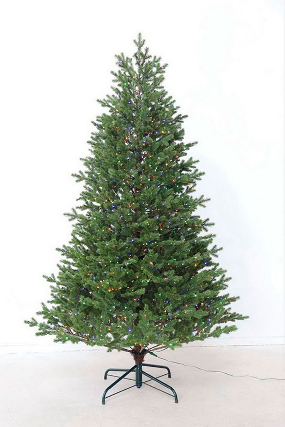 Елка с гирляндой встроенной 2в1 «Meribel» (Литая хвоя) 3 м