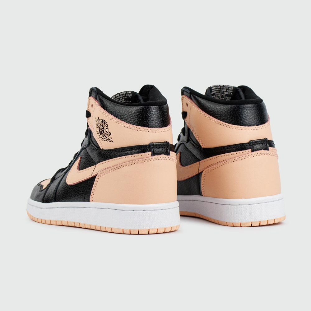 Кроссовки Nike Air Jordan 1 High Wmns Black / Peach