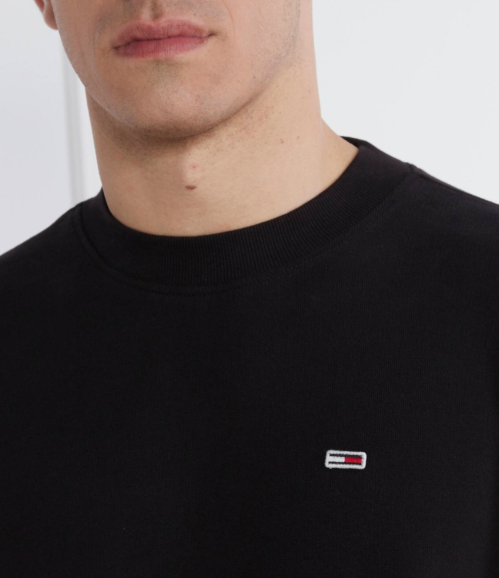 Худи TONAL APPLIQUE CREW Tommy Jeans - черный(DM0DM17795)