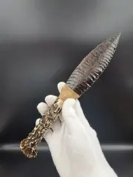 Обсидиановый клинок с рукояткой из косули