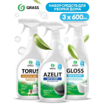 Набор для уборки Azelit Казан + Gloss + Torus спрей 600 мл