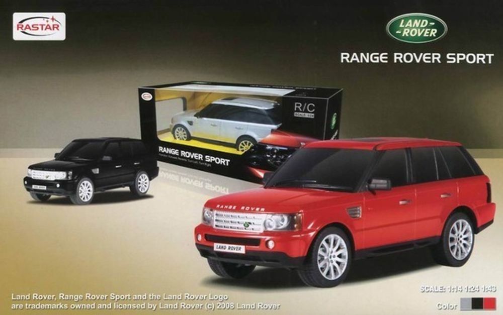 Купить Машинка радиоуправляемая модель Range Rover Sport.