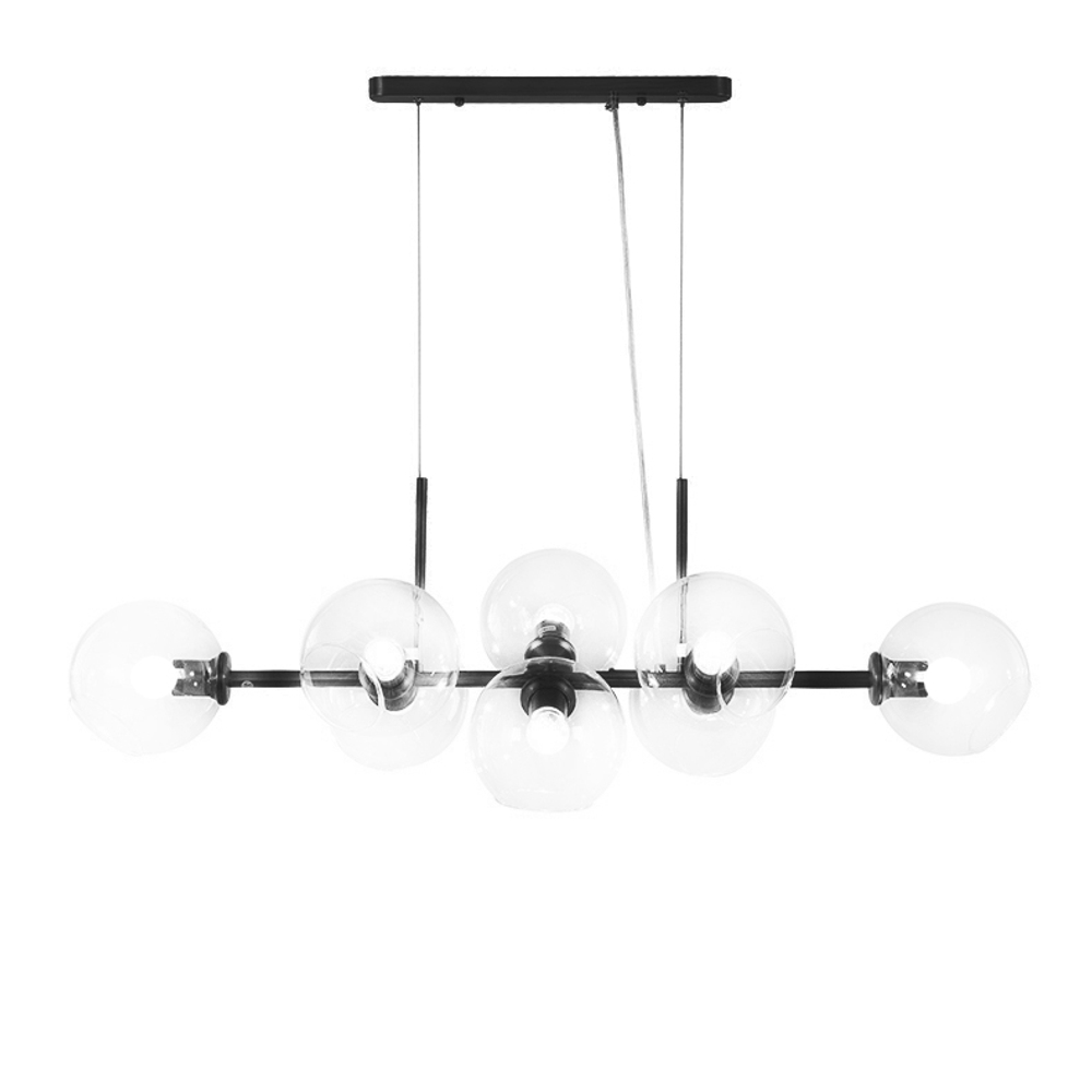Pendant design lamp    (Black/Clear)Tongay