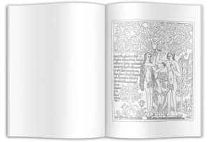 Раскраска "Библия бедных"