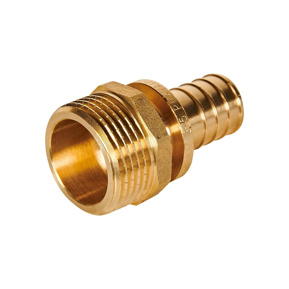 Переход на наружную резьбу ROMMER - 25 x 1" (для трубы из сшитого полиэтилена)