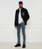 Хлопковая рубашка Balmain - черный(EH1HS391 WB01)