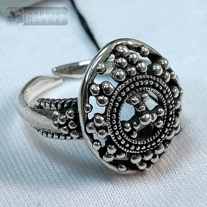 Кольцо "Царское" прорезное