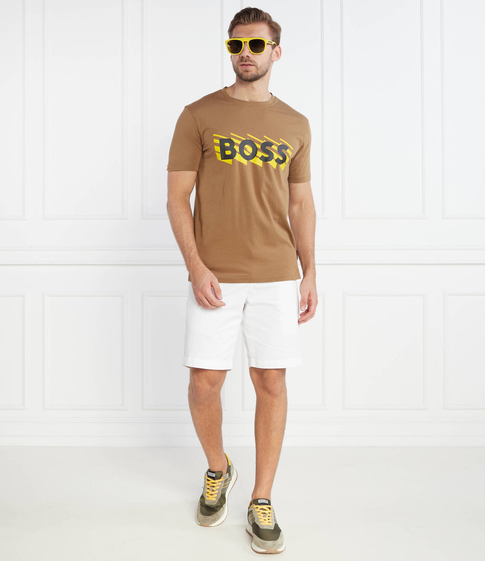 Футболка Tee BOSS ORANGE - коричневый(50495719)