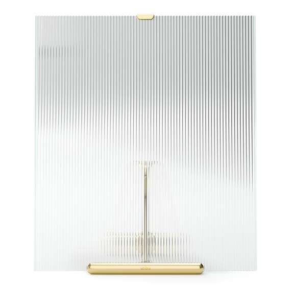 Фоторамка flute, 26х30 см, латунь