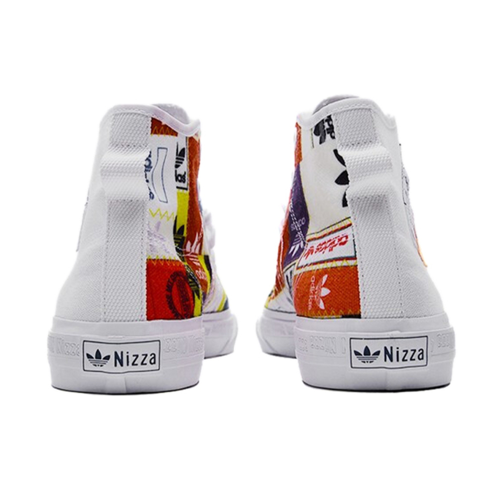 Кроссовки Adidas Originals Nizza High RF Logo Patches