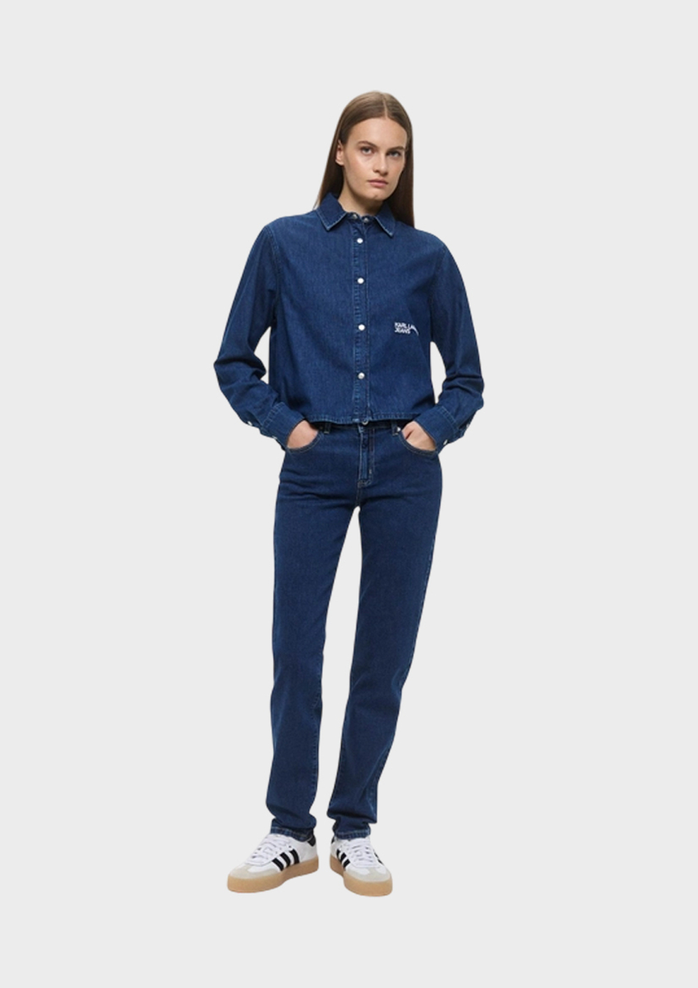 Джинсы KARL LAGERFELD JEANS