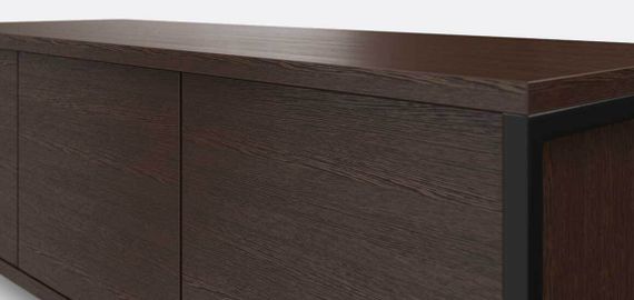 Тумба ТВ 3Д венге