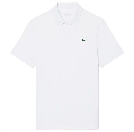 Теннисное поло Lacoste Ultra Dry Stretch Golf - white