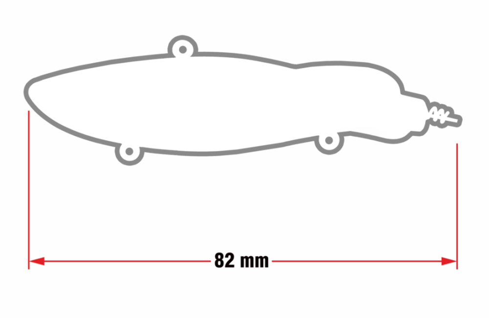 Виб ECOPRO Мышь 82мм 28г 092 Pink Delirium