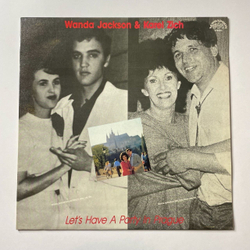Винтажная виниловая пластинка LP Wanda Jackson and Karel Zich Let's Have A Party In Prague (Чехословакия 1988)