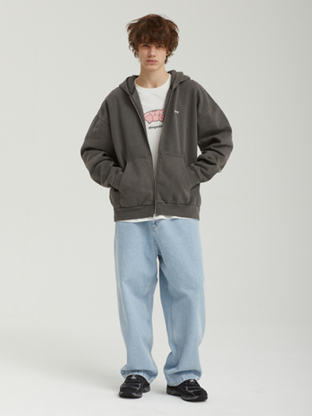 Мужская Толстовка Lowercase Pigment Zip