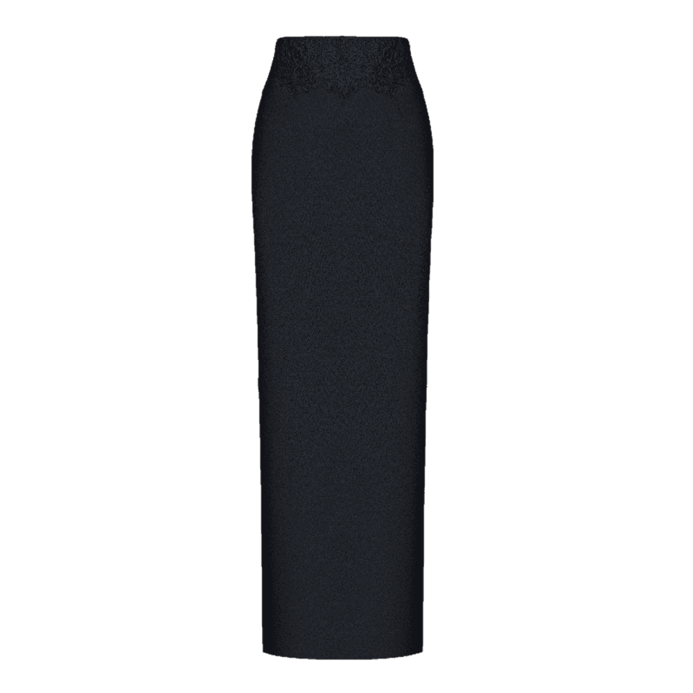 Юбка-карандаш из шерсти