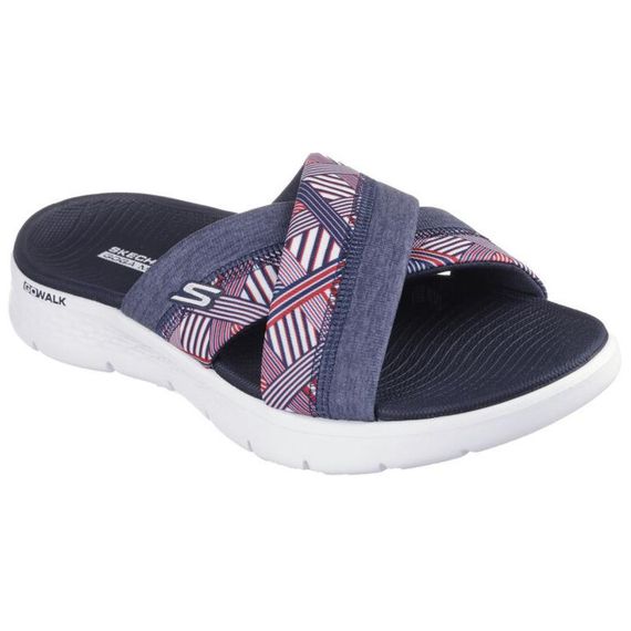 Skechers Go Walk Flex 'Blue Red'