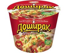 Doshirak Сытный обед Лапша с мясным соусом 110 г, 3 шт