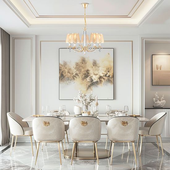 60103/5 / подвесной светильник / перламутровое золото