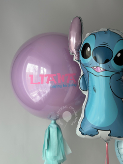 Воздушные шары для девочки Стич №8794