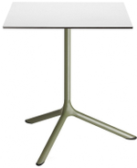 Стол ламинированный обеденный складной Scab Design Tripe Maxi Folding, оливковый, белый