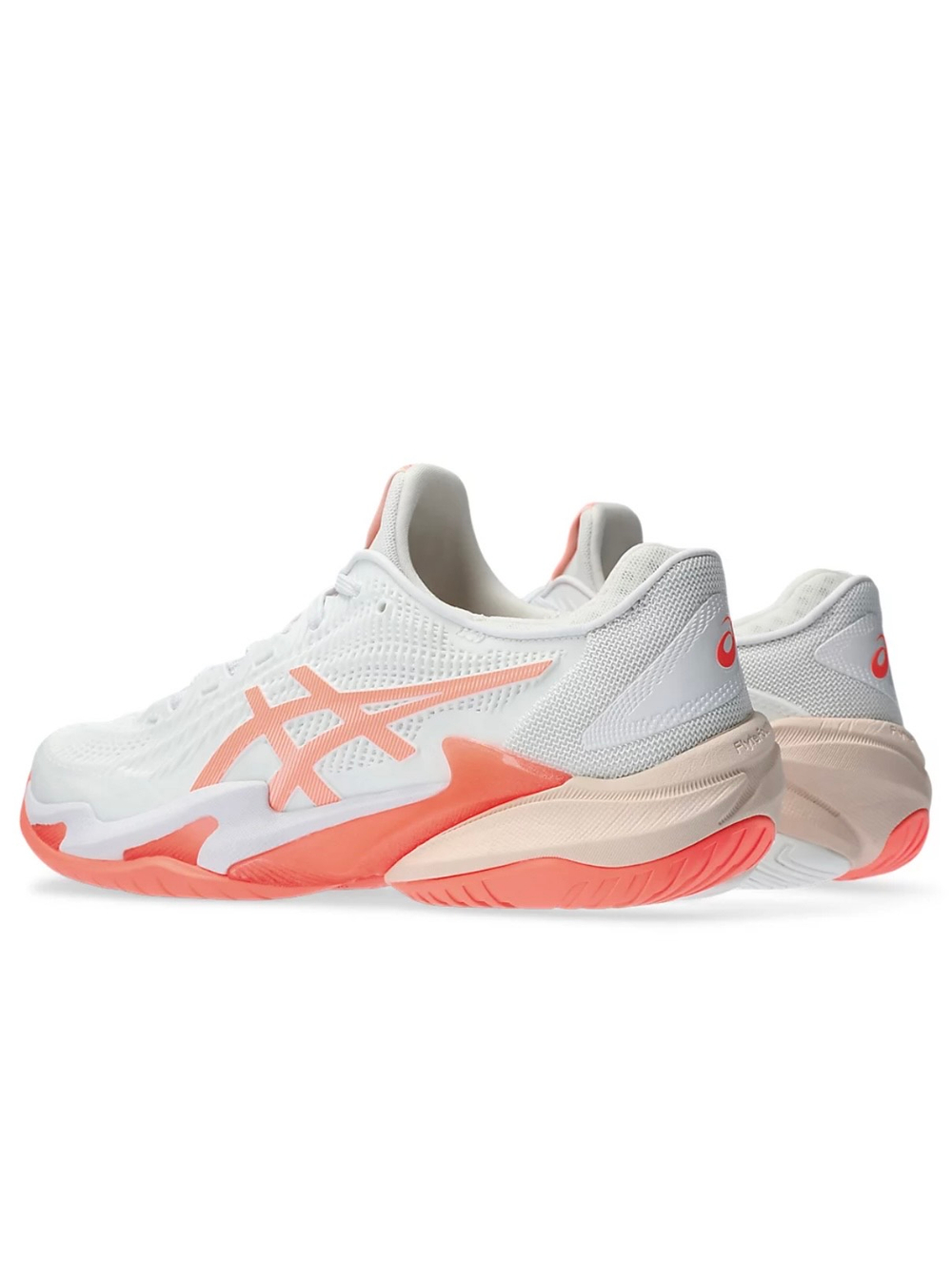 ASICS, COURT FF 3, , WHITE/SUN CORAL, WOMEN, US 9 /EUR 40,5 /UK 7 /СМ 25,75