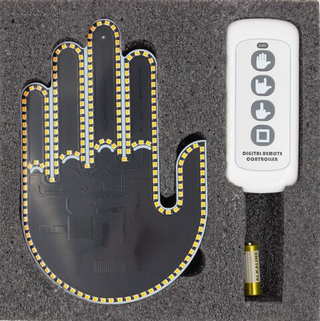 Подсветка C2R #FWD-025 "Ладонь" желтый свет