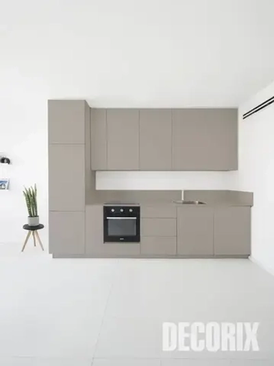 Краска серая в баллончике глянцевая акриловая DECORIX - "Серый жемчуг" эмаль аэрозольная для любых поверхностей 520 мл