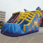 Надувная горка "Ботинок" 9*4*6 м