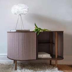 Тумба Umage Audacious, 100х50х67 см, темный дуб, розовый