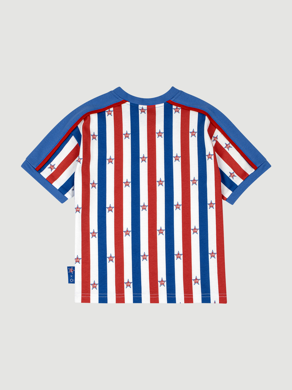 Футболка Mjölk х СКА Stripes, с контрастной отделкой, уценка