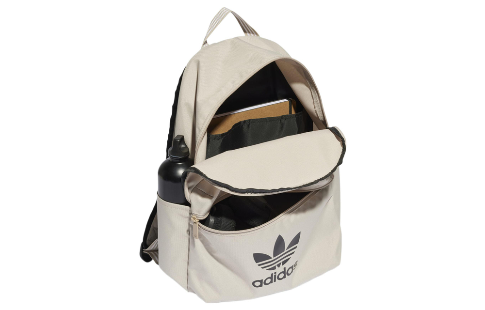 Adidas Originals Fabric Backpack Regular Unisex Beige