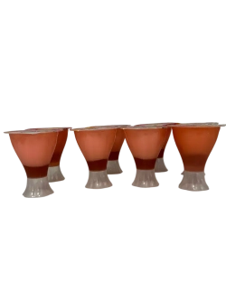 Желе со вкусом клубники в стаканчике , 8шт