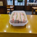 Сэндвич "снежный краб" по-корейски