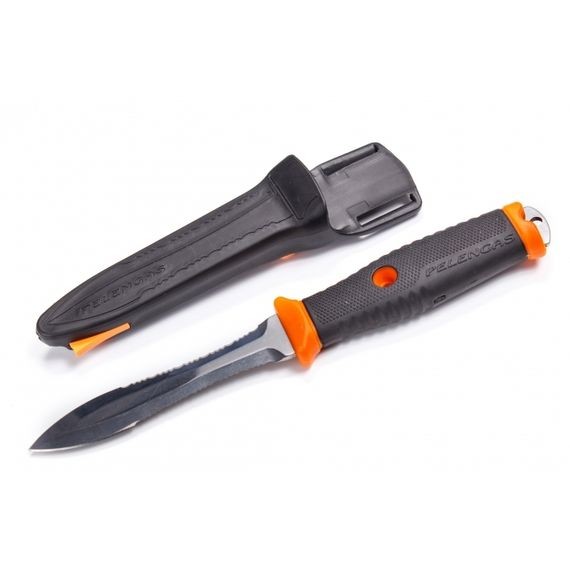 Нож с магнитным креплением Pelengas Volga серретор-серрейтор