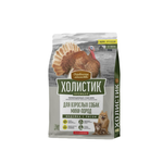 Корм для собак премиум сухой Деревенские лакомства Холистик Премьер для животных мелких пород, с индейкой и рисом, 3 кг