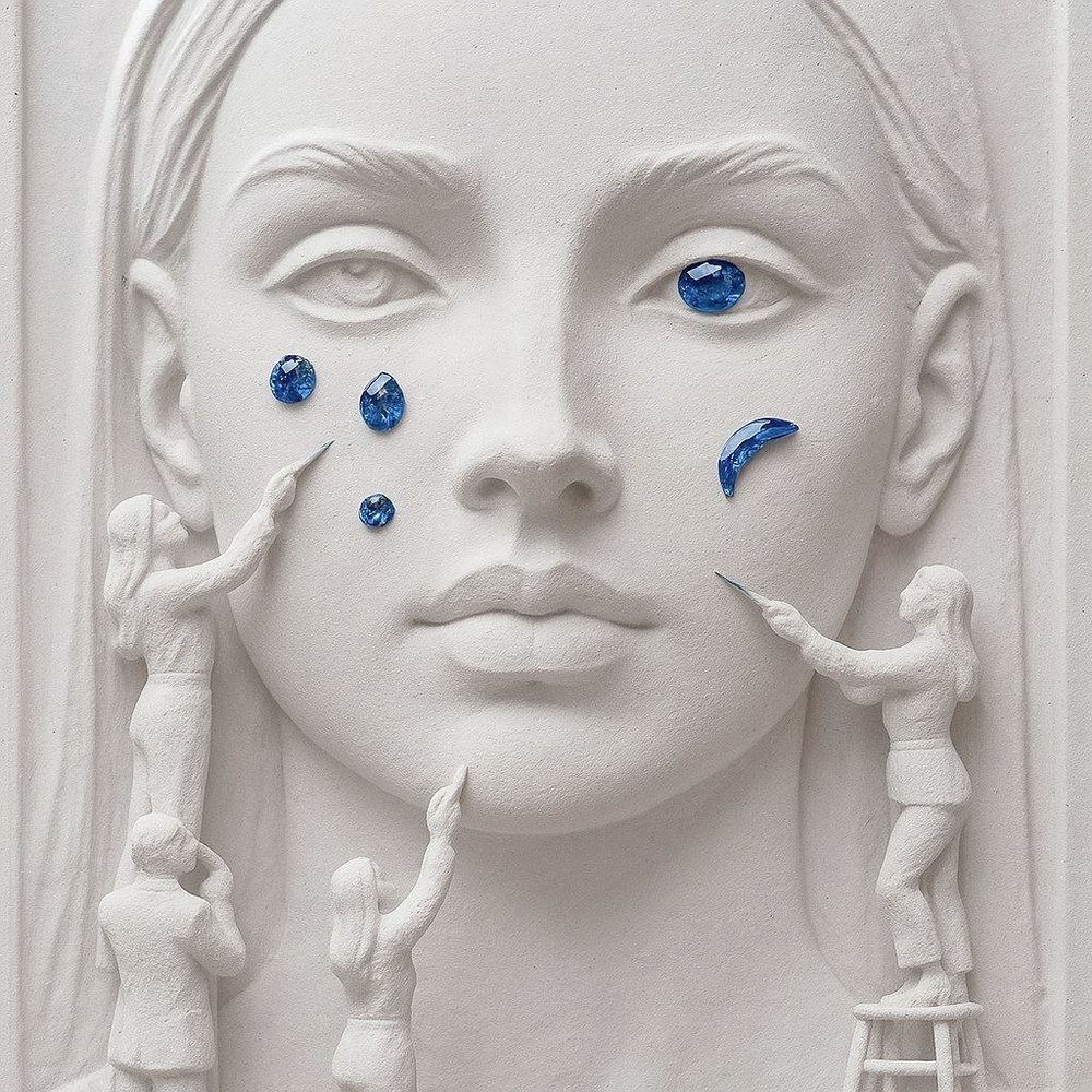 сапфировый флюид для лица