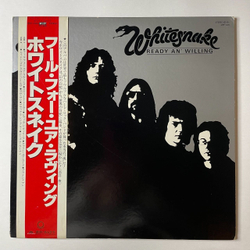 Винтажная виниловая пластинка LP Whitesnake Ready An Willing (Japan 1980) (Obi) Carry Your Load