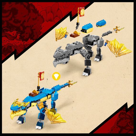 Lego konstruktor 71760 Jays Thunder Dragon EVO