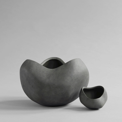 Чаша 101 Copenhagen Curve Bowl, Big, Dark Grey, темно-серый