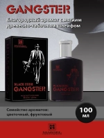 Туалетная вода для мужчин "GANGSTER BLACK CODE" 100мл Россия