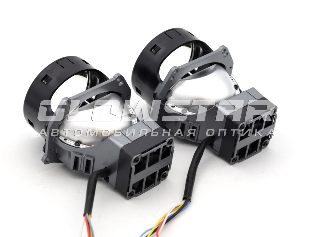 Билед модули Aozoom K7 Dragon Knight (4 поколение) 2025 3.0 дюйма, 2 чипа, 5500K, 12V, 55W/82W, крепление 3R (комплект, 2шт)